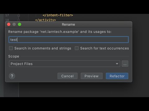 How to rename package name in Android Studio || Rename package name android studio