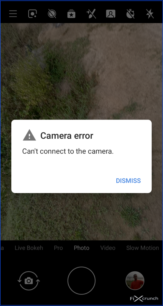 Can't Connect To Camera