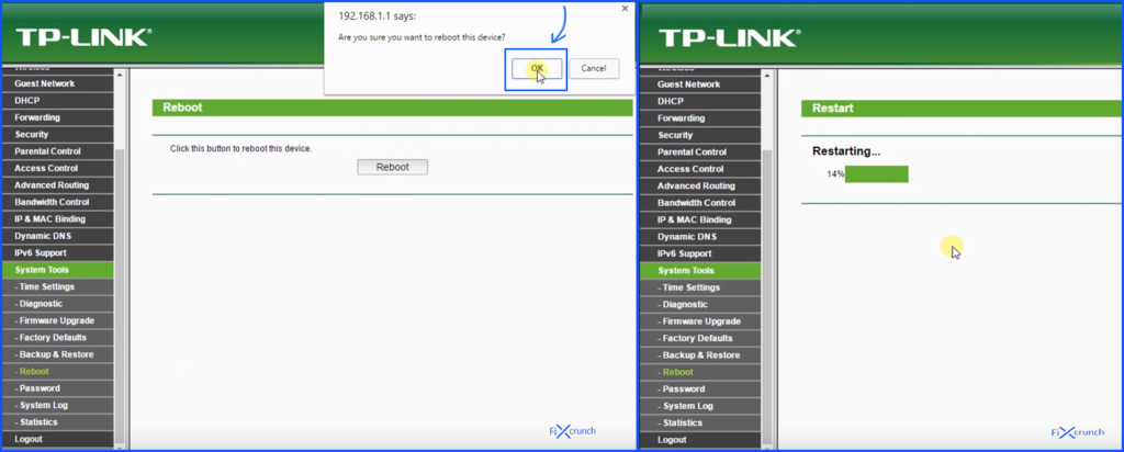 Old Router Reboot 2