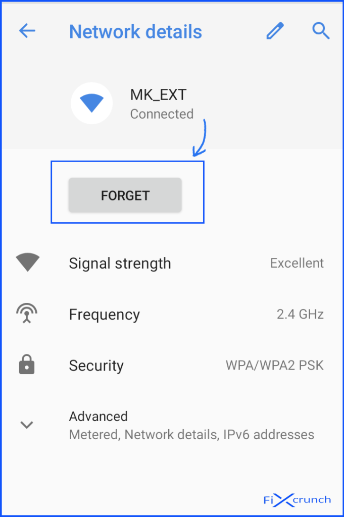 wiif forget network