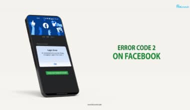 Error Code 2 On Facebook