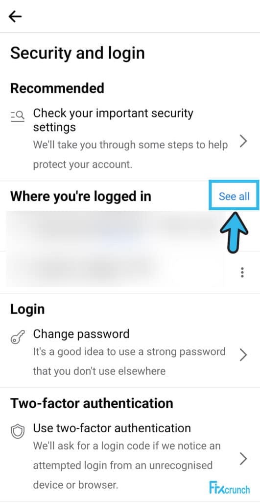 Facebook Login See All