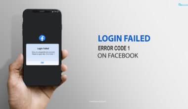 Fix Facebook Error Code 1